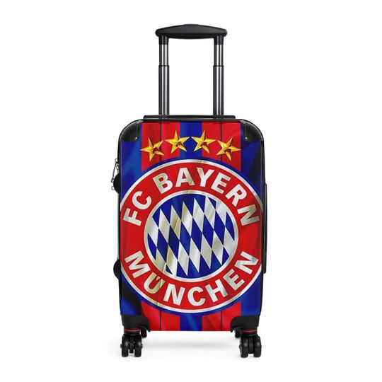 Discover FC Bayern Mnchen Suitcase: Sport Travel Luggage, Personalized Fan Gear