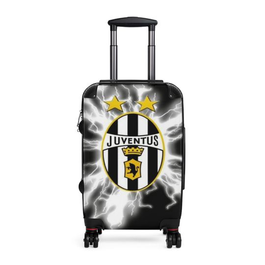 Discover Juventus Soccer Suitcase: Sports Fan Travel Luggage