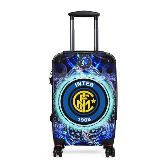 Discover Inter Milan Suitcase: Football Fan Travel Carry-On