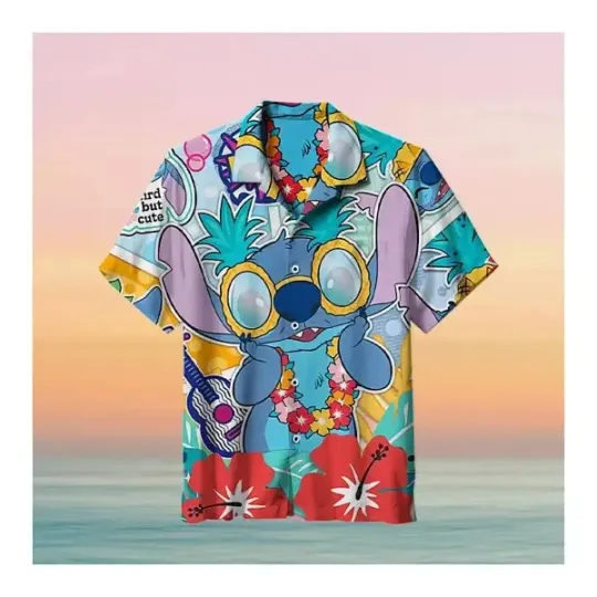 Disney Lilo And Stitch Summer Vacation Holiday Hawaiian Shirt
