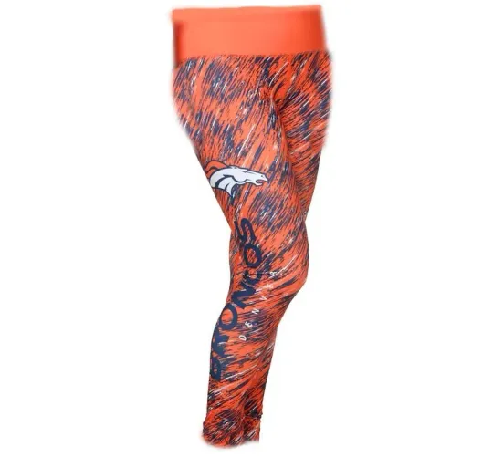 Denver Broncos Women's Static Rain Leggings, Gift for Fan