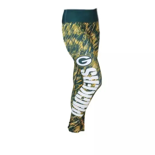 Discover Green Bay Packers Women's Static Rain Leggings - Size Medium - New