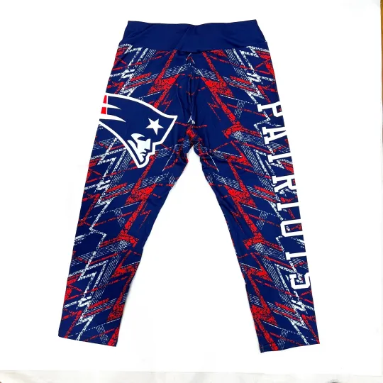 Discover football Team New England Patriots High Waist Yoga Pants Slimming Fitness Legging