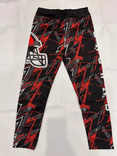 Discover football Team Logo Cleveland Browns High Waist Yoga Pants Slimming Fitness Legging