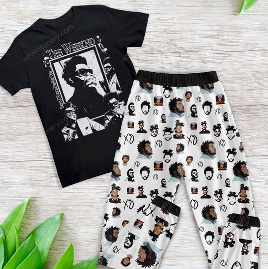Discover Weeknds Pajamas Set, Luxurious and Cozy Sleepwear Inspired by the Soulful Sound of Weeknds