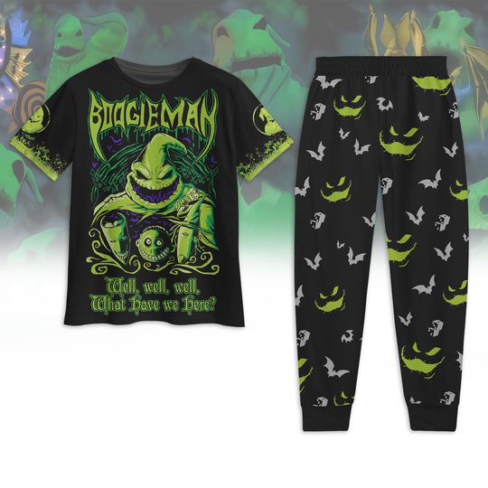 Discover Oogie Boogie T-shirt Pajama Pants, Piglet Pajamas Pants, Oogie Boogie Nightmare Before Halloween Shirt, Disney Halloween Shirt
