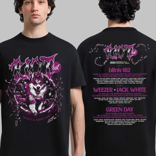 Discover Riot Fest Douglass Park Chicago T-Shirt Two Sided September