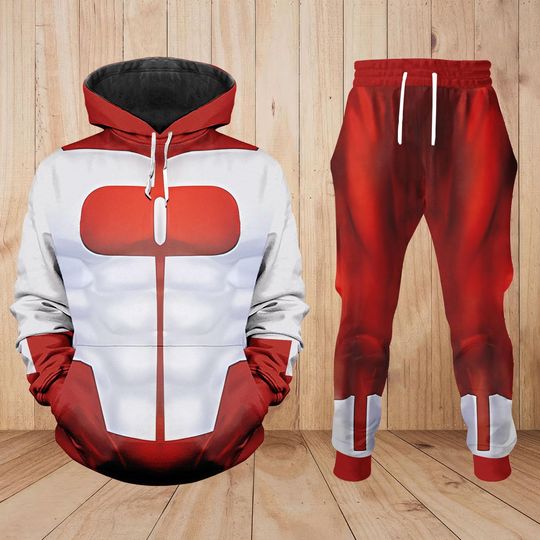 Discover Invincible Omni-Man Halloween Cosplay Hoodies, Nolan Grayson Costume Joggers, Dad Invincible Shirt, Superhero Comic Book Fan Gifts