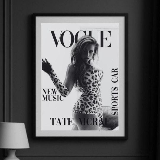 Discover Tate McRae Poster, Poster No Framed, Concert Tour Dates Wall Art