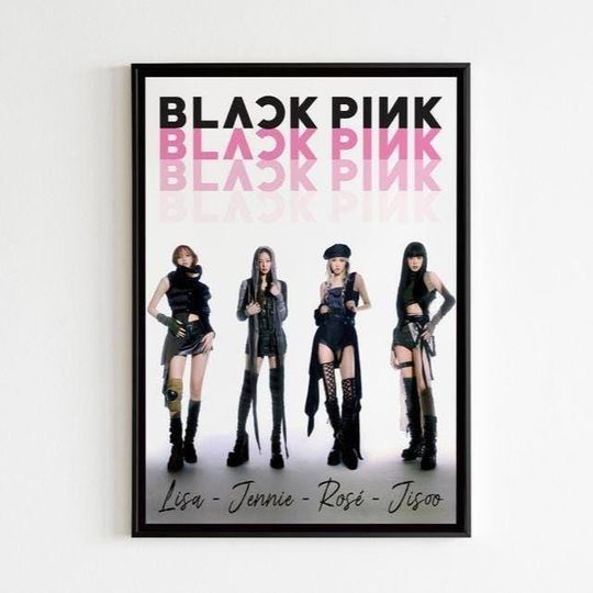 BlackPink Poster Kpop Wall Art Premium Matte Vertical Poster No Frame