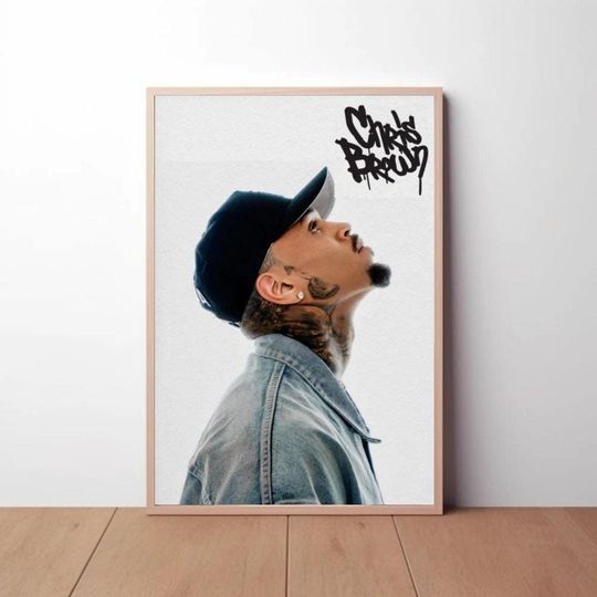 Discover Chris Brown, 11:11 Tour Fan Girl Gift, Music Fan Gift, Poster No Frame