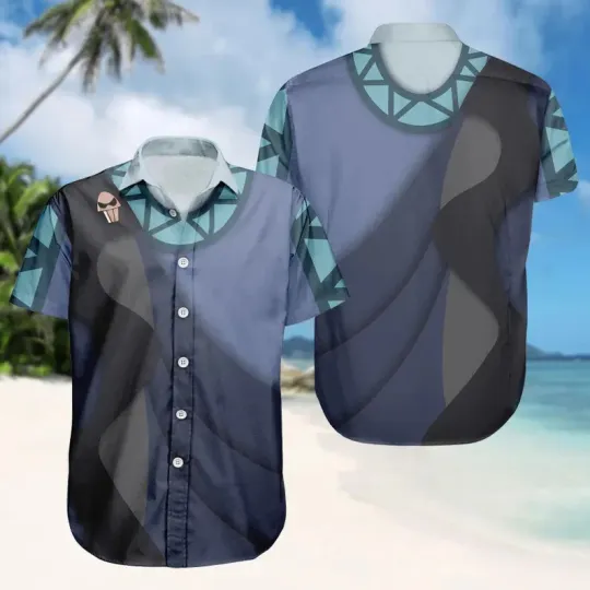 Disney Hercules The Hades Cosplay Halloween Hawaiian Shirt