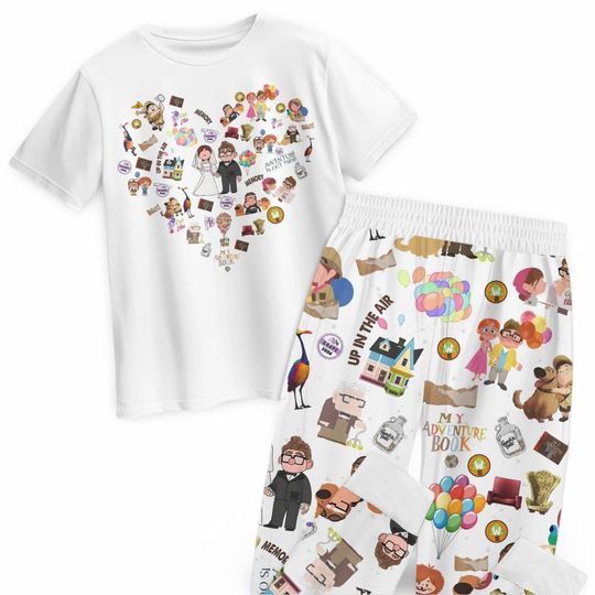 Discover Ellie And Carl Tshirt, Disney Pants Pajamas Set, Valentines His Ellie Her Carl Shirt, Disney Wedding Pajama, Disney Midnight Shirt