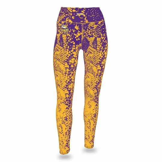 Women's Minnesota Football Vikings Logo Leggings, Gift for Women