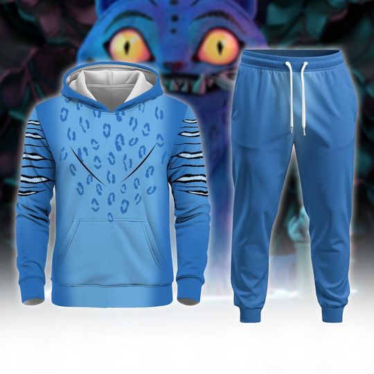 Derpy The Tiger 3D Full Over Print Hoodie, Kpop Demon Hunters Costume, Derpy The Tiger Cosplay, Demon Hunter Cosplay Family Group Matching