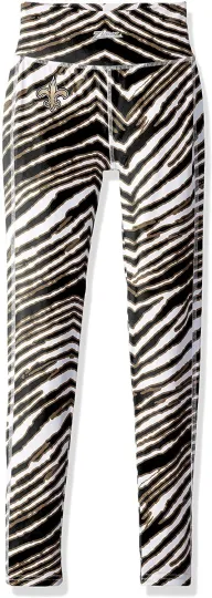New Orleans Football Team Saints football Women's Print Legging, Black/Gold, Gift for Women