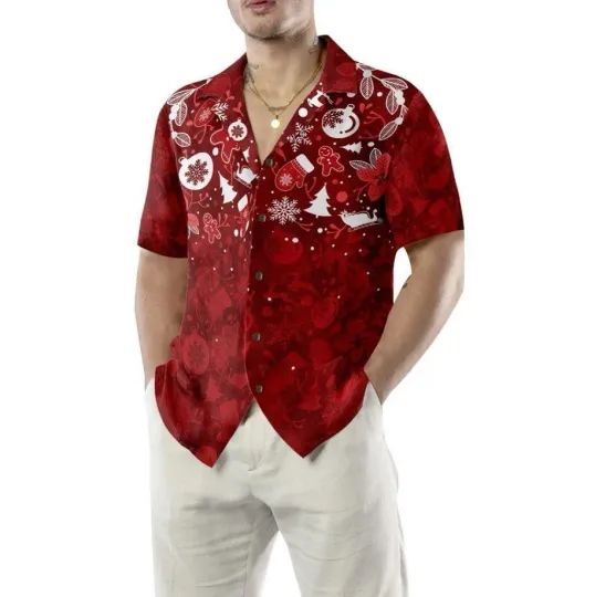 Discover Christmas Hawaiian Shirt, Christmas Ginger Bread Man Hawaiian Shirt