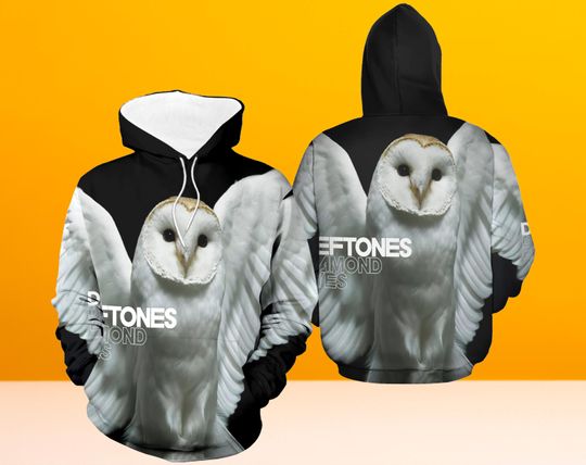 Discover Vintage Deftone Band Halloween Hoodie 3D, Lover Deftone 3D Hoodie, Band Music Horror Halloween Hoodie 3D, Halloween Hoodie 3D.