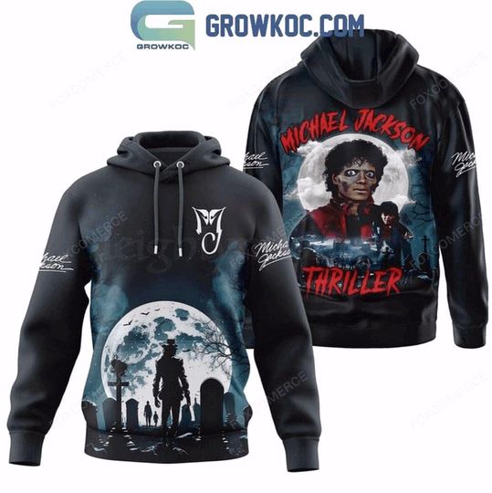Michael Jackson Thriller Spooky Halloween 3D Hoodie T Shirt