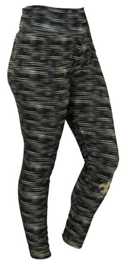 Women's New Orleans Football Team Saints Space Dye Legging, Gift for Women