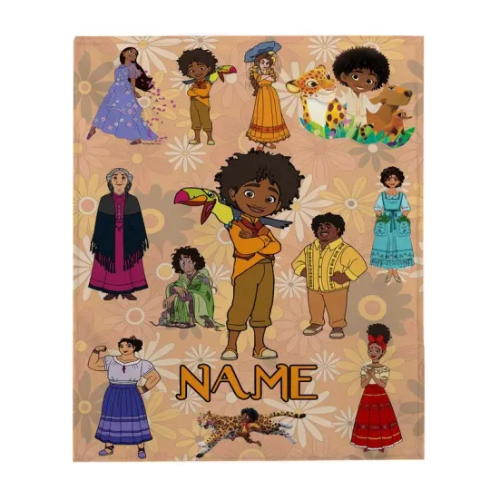 Discover Disney Encanto Antonio Madrigal Customize Fleece Blanket