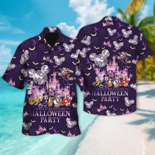 Discover Mickey's Hawaiian Shirt for Disney Halloween Party