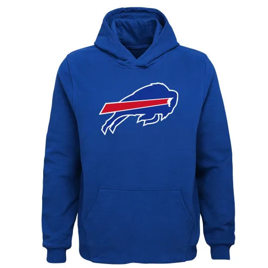 Buffalo Football Team Bills Primary Logo Fleece Hoodie, Gift for Fan