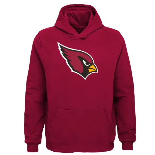 Discover Arizonna Football Team Cardinals Youth Primary Logo Team Color Hoodie, Gift for Fan