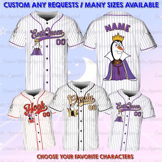 Discover Disney Olaf Halloween Costume Jersey, Olaf Villains Costume Shirt, Funny Frozen Olaf Villains Shirt, Olaf Villains Characters Group Shirt