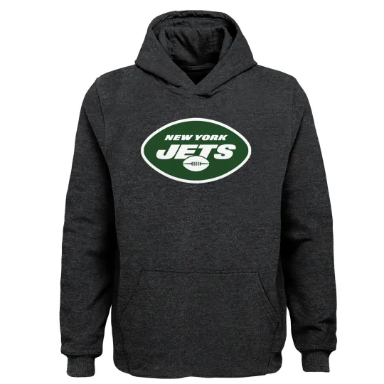Discover New York Football Team Jets Youth Primary Logo Team Color Hoodie, Gift for Fan