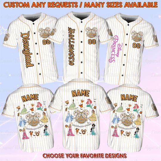 Discover Disney Princess Halloween Castle Coquette Jersey, Disney Princess Castle Shirt, Disney Princess Coquette Bow Magical Castle Halloween Shirt