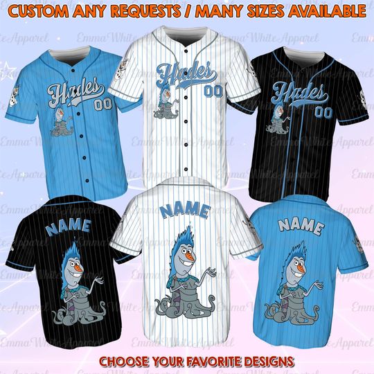 Discover Disney Olaf Hades Costume Halloween Jersey, Hades Olaf Villain Jersey Shirt, Disney Olaf Halloween Costume Shirt, WDW Halloween Trip Shirt