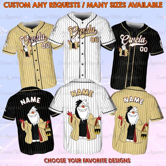 Discover Disney Olaf Cruella Costume Halloween Jersey, Cruella DeVil Olaf Villain Shirt, Olaf Cosplay Villains Shirt, Disney Villains Character Shirt