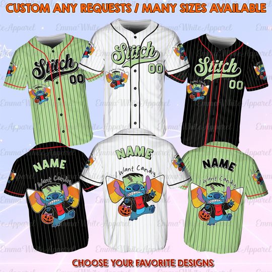 Disney Stitch Halloween Shirt, Disney Stitch Halloween 2025 Shirt, Stitch Halloween Costume Jersey, Horror Stitch Costume Shirt