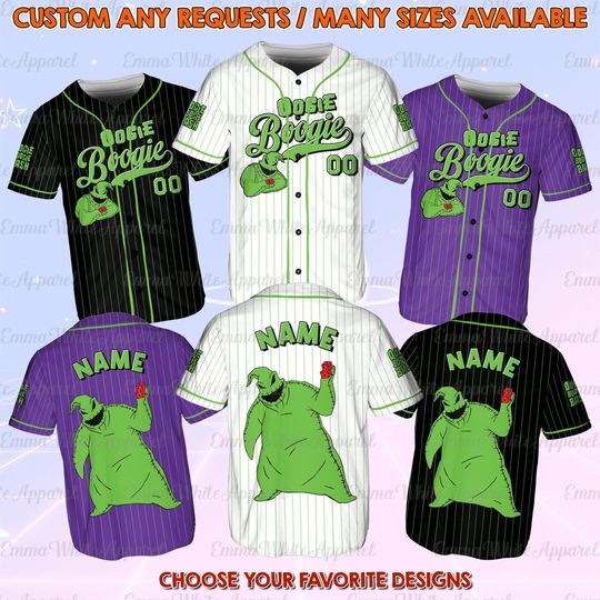 Oogie Boogie Bash 2025 Halloween Jersey, The Nightmare Before Christmas, Disney Halloween Boogie Shirt, Oogie Boogie Halloween Party Jersey