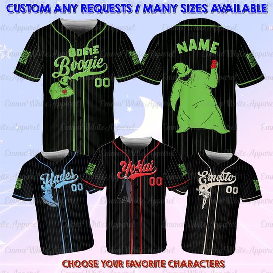 Discover Oogie Boogie Bash 2025 Jersey, Oogie Boogie Halloween Party Jersey, Disney Halloween Boogie Shirt, The Nightmare Before Christmas Shirt