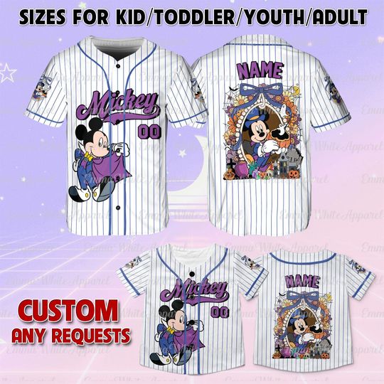 Discover Mickey And Friends Coquette Bow Halloween Jersey, Disney Mickey Mouse Magical Mirror Bow Shirt, Disney Mickey's Not So Scary Party Shirt