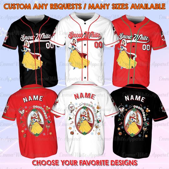 Discover Princess Snow White Christmas Jersey, Disney Snow White Mirror Christmas Jersey, Xmas Walt Disney Trip Shirt,Disneyland Christmas Trip Shirt