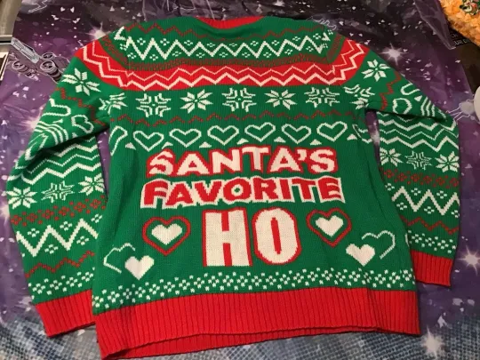 Discover Giggling Get Up Christmas Ugly Sweater With Candy Canes Size Medium