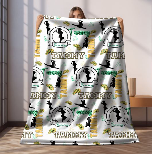 Discover Custom Drill Team Blanket with Name Personalized Drill Team Coach Gift for Drill Team Senior Drill Team Gift for Drill Dancer Gift for Girls