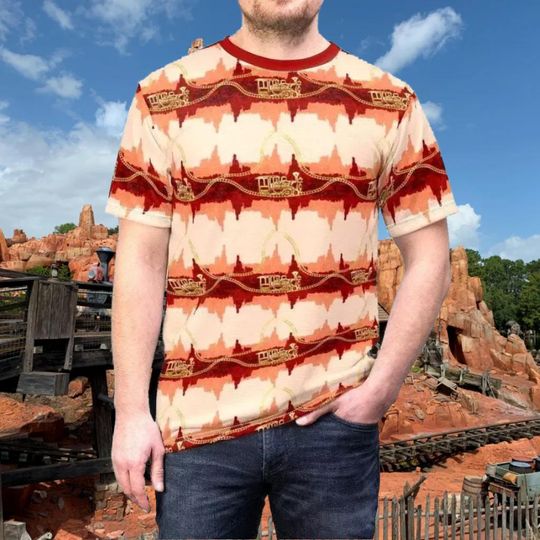 Discover Thunder Mountain 3D T-Shirt, Cosplay Shirt