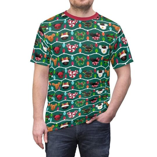 Discover Christmas Mickey Ornaments 3D T-Shirt, Cosplay Shirt