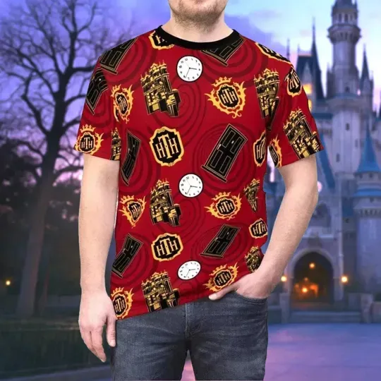 Tower of Terror 3D T-Shirt, Disney All Over Print Tee