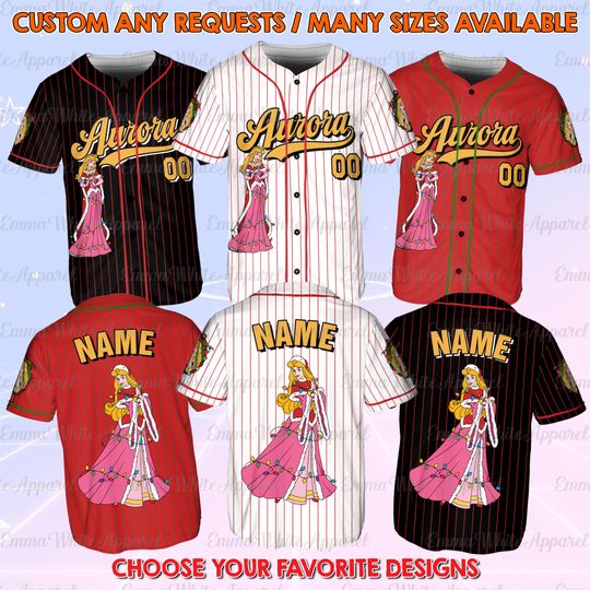 Disney Princess Aurora Christmas Jersey, Disney Aurora Christmas Lights Jersey, Disney Girls Trip Xmas Shirt, Disneyland Christmas Party