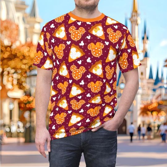 Discover Mickey Pumpkin 3D T-Shirt, Disney All Over Print Tee