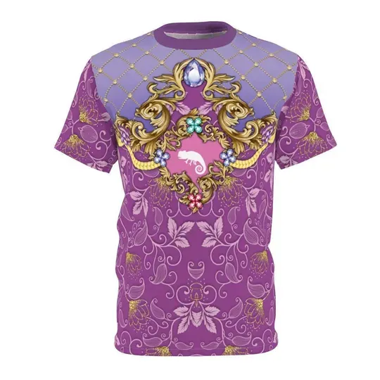Rapunzel 3D T-Shirt, Disney All Over Print Tee