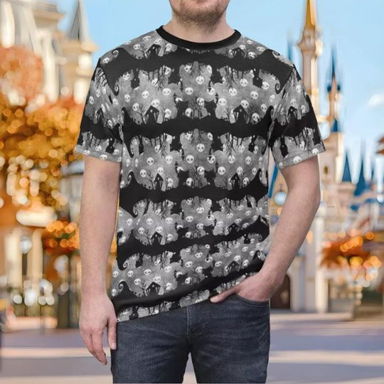 Discover Jack Skellington Unisex Adults Kids Shirt | goth disney world disneyland rundisney nightmare before christmas cosplay costume outfit tshirt