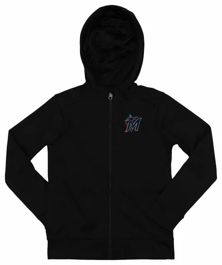 Discover Miami Baseball Team Marlins Performance Full Zip Hoodie, Gift for Fan