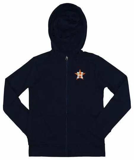 Houston Baseball Team Astros Performance Full Zip Hoodie, Gift for Fan