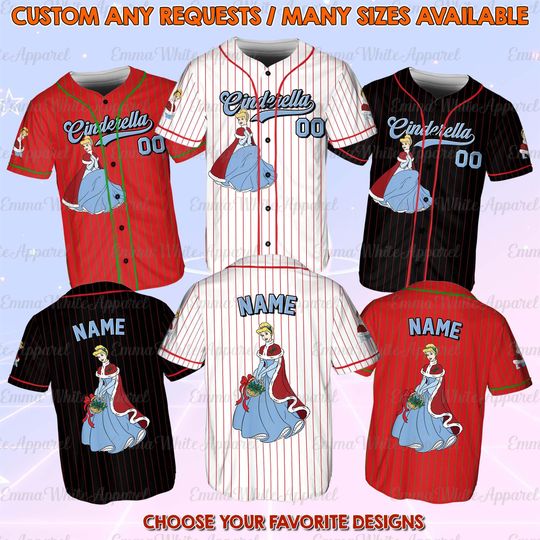 Discover Disney Cinde Princess Christmas Jersey, Cinde Princess Xmas Jersey, Cinde Claus Christmas Shirt,Disney Christmas Family Shirt